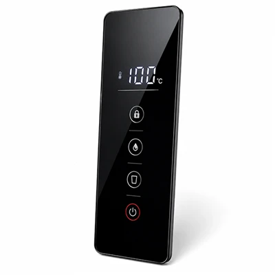 Bảng điều khiển nồi hơi nước bằng kính